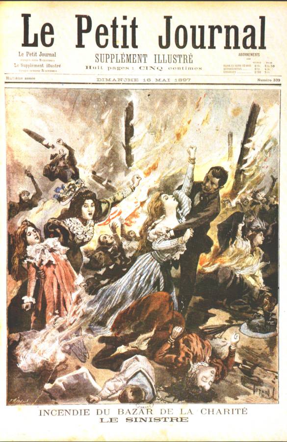 1897 16 mai Le Petit Journal Le Sinistre, incendie du Bazar de la Charite.jpg